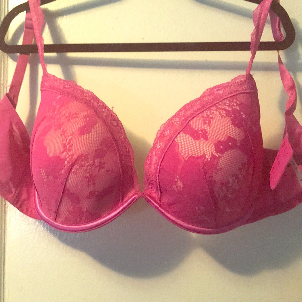 2 for 15 Lane Bryant pink lace bra